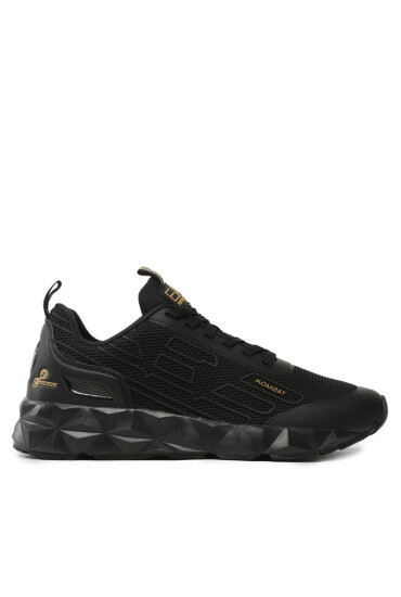 EA7 Emporio Armani Сникърси X8X154 XK357 M701 Triple Black+Gold - Mera.bg