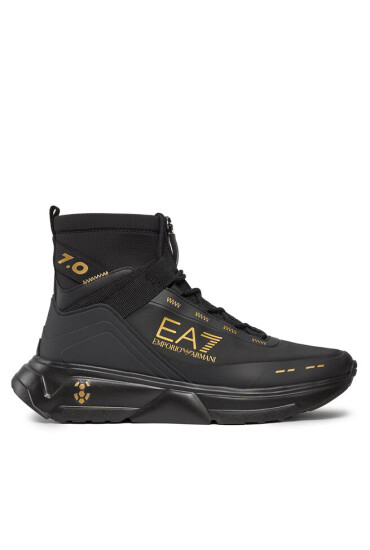 EA7 Emporio Armani Сникърси X8Z043 XK362 M700 Black+Gold - Mera.bg