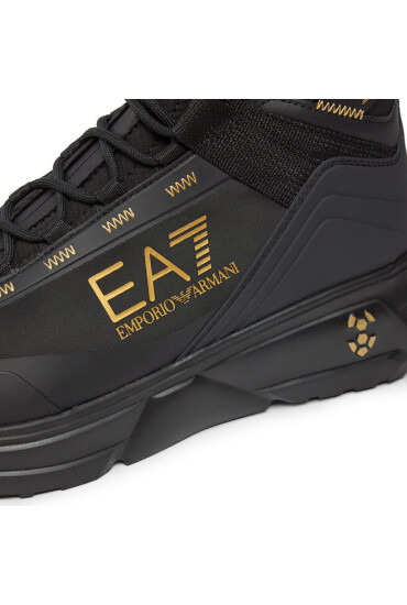 EA7 Emporio Armani Сникърси X8Z043 XK362 M700 Black+Gold - Mera.bg