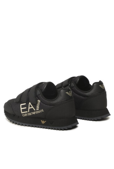 EA7 Emporio Armani Сникърси XSX104 XOT53 M701 Triple Black/Gold - Mera.bg