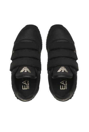 EA7 Emporio Armani Сникърси XSX104 XOT53 M701 Triple Black/Gold - Mera.bg