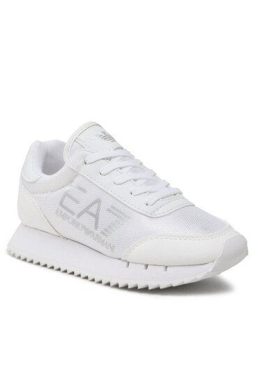 EA7 Emporio Armani Сникърси XSX107 XOT56 R115 Triple White/Silver - Mera.bg