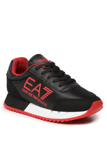 EA7 Emporio Armani Сникърси XSX107 XOT56 S392 Black/Racing Red - Mera.bg