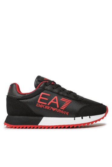 EA7 Emporio Armani Сникърси XSX107 XOT56 S392 Black/Racing Red - Mera.bg