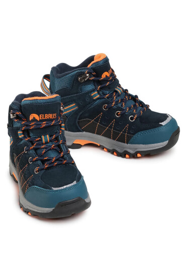 Elbrus Туристически Penaz Mid Wp Jr Navy/Peacock Blue/Black/Orange - Mera.bg