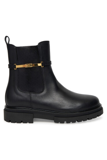 Elisabetta Franchi Боти Chelsea Bot F4A5-E0441-1251 S Черен - Mera.bg