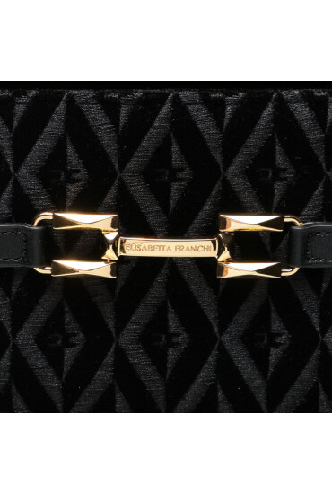 Elisabetta Franchi Дамска чанта BS-25A-36E2-V360 Черен - Mera.bg