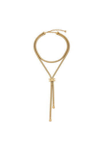Elisabetta Franchi Колие CO-57A-57E2-V300 Златист - Mera.bg