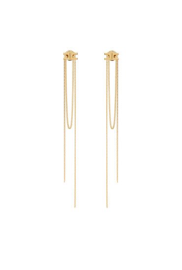 Elisabetta Franchi Обици OR-18A-46E2-V150 Златист - Mera.bg