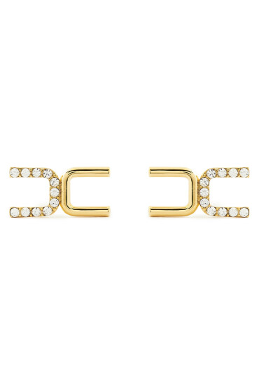 Elisabetta Franchi Обици OR-30A-47E2 Златист - Mera.bg