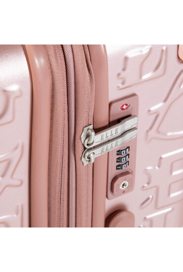 ELLE Среден твърд куфар Alors EL33HA.60.12 Rose Gold - Mera.bg