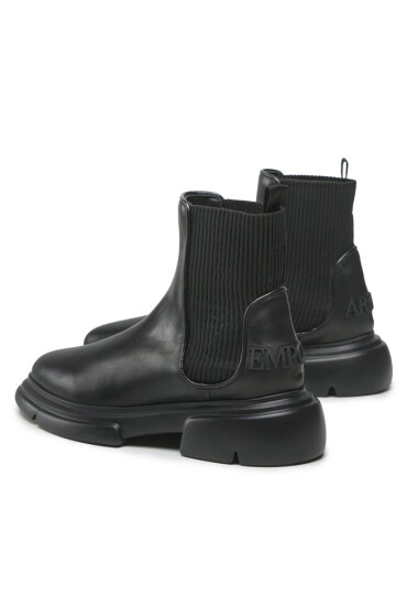 Emporio Armani Боти тип челси X3M354 XN687 K001 Black - Mera.bg