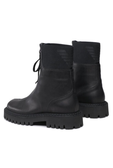 Emporio Armani Ботуши X4M382 XN629 K001 Nero/Nero - Mera.bg