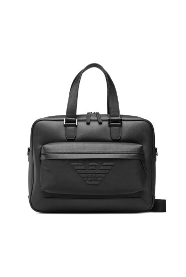 Emporio Armani Чанта за лаптоп Y4P357 Y216J 81073 Black/Black - Mera.bg