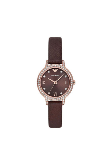 Emporio Armani Часовник Cleo AR11555 Rose Gold/Brown - Mera.bg