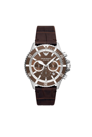 Emporio Armani Часовник AR11486 Кафяв - Mera.bg