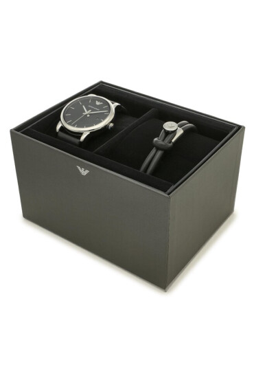 Emporio Armani Часовник AR80059 Black/Silver - Mera.bg