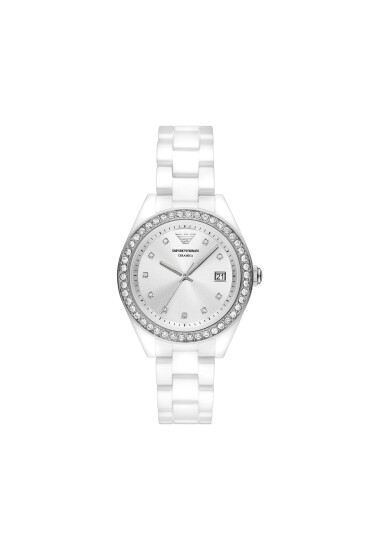 Emporio Armani Часовник Leo AR70014 Сребрист - Mera.bg