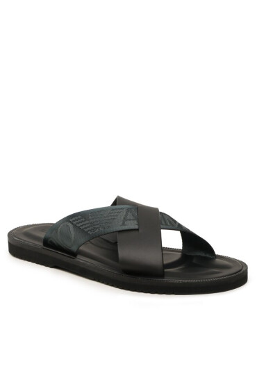 Emporio Armani Чехли X4P124 XN787 N975 Black/Green - Mera.bg
