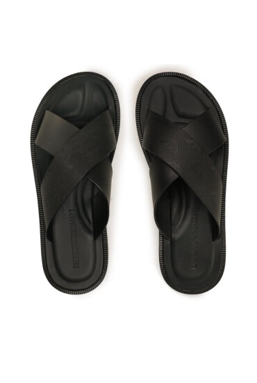 Emporio Armani Чехли X4P125 XN789 K001 Черен - Mera.bg