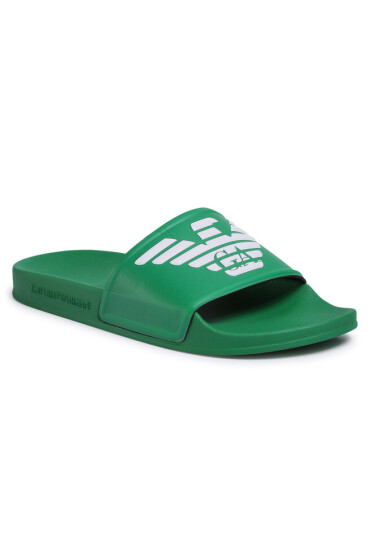 Emporio Armani Чехли X4PS01 XL828 M589 Green/White - Mera.bg