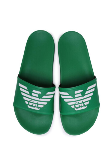 Emporio Armani Чехли X4PS01 XL828 M589 Green/White - Mera.bg