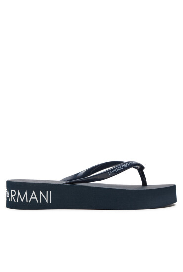 Emporio Armani Джапанки XVQS07 XN118 00539 Син - Mera.bg