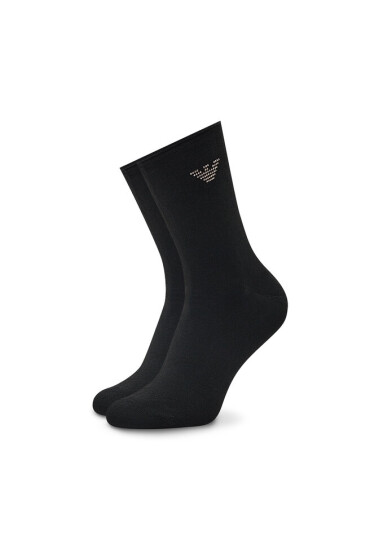Emporio Armani Чорапи дълги дамски 292306 2F223 00020 Black - Mera.bg