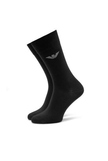 Emporio Armani Чорапи дълги мъжки 302512 4R512 00020 Черен - Mera.bg