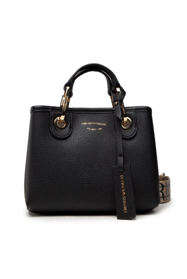 Emporio Armani Дамска чанта Y3D176 YFO5B 85218 Nero/Silver - Mera.bg