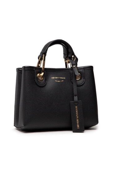 Emporio Armani Дамска чанта Y3D176 YFO5B 85218 Nero/Silver - Mera.bg