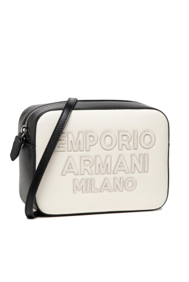 Emporio Armani Дамска чанта Y3B092 Y408E 87057 Linen/Black - Mera.bg