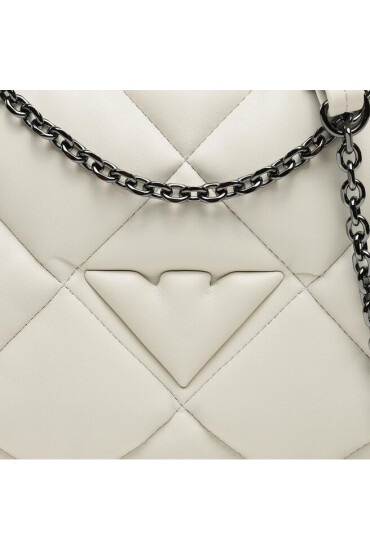 Emporio Armani Дамска чанта Y3B208 YWJ8I 80011 Екрю - Mera.bg