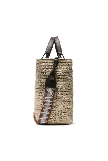 Emporio Armani Дамска чанта Y3D165 YVL8E 88097 Natural/Dark Brown - Mera.bg