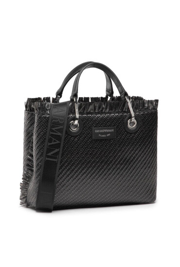 Emporio Armani Дамска чанта Y3D166 Y398E 81386 Black/Black - Mera.bg