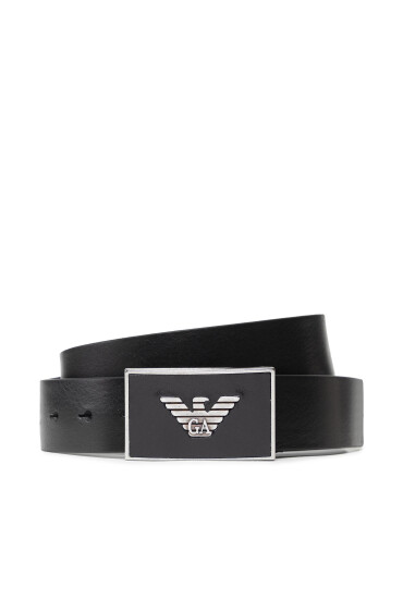 Emporio Armani Дамски колан Y4S196 YDC0G 80001 Черен - Mera.bg
