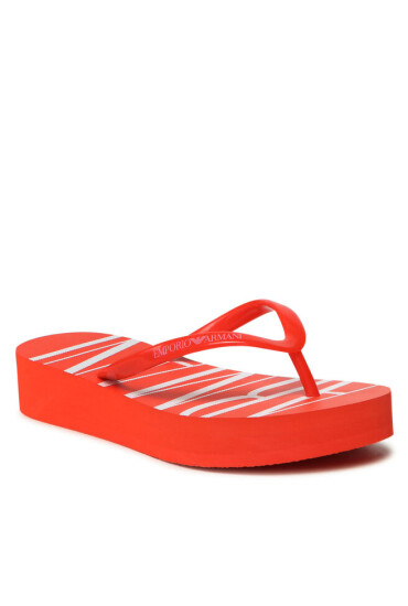 Emporio Armani Джапанки XVQS03 XN118 Q728 Red Cherry - Mera.bg