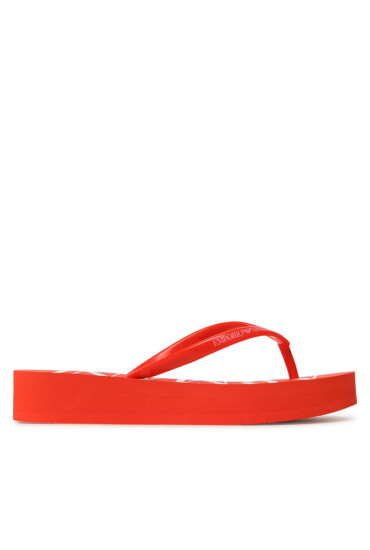 Emporio Armani Джапанки XVQS03 XN118 Q728 Red Cherry - Mera.bg
