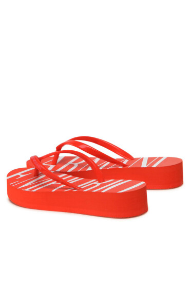 Emporio Armani Джапанки XVQS03 XN118 Q728 Red Cherry - Mera.bg