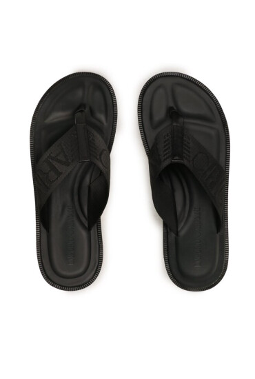 Emporio Armani Джапанки X4Q003 XN788 K001 Черен - Mera.bg