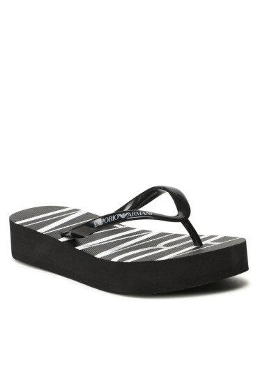 Emporio Armani Джапанки XVQS03 XN118 00002 Black - Mera.bg