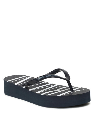 Emporio Armani Джапанки XVQS03 XN118 00539 Marine - Mera.bg