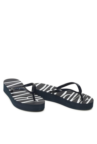 Emporio Armani Джапанки XVQS03 XN118 00539 Marine - Mera.bg
