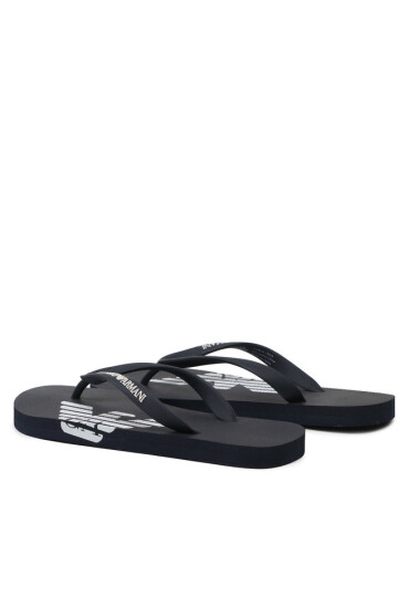 Emporio Armani Джапанки XVQS06 XN746 00285 Тъмносин - Mera.bg