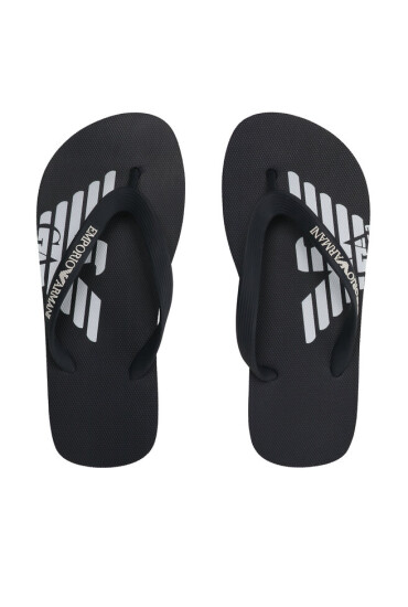 Emporio Armani Джапанки XVQS06 XN746 00285 Тъмносин - Mera.bg