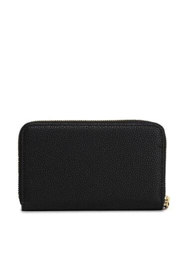 Emporio Armani Голям дамски портфейл Mini Zip Around St.Cervo Y3H246 YFW9B 80001 Black - Mera.bg