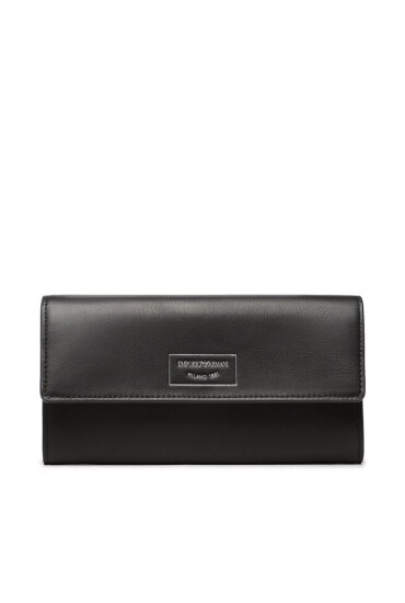 Emporio Armani Голям дамски портфейл Y3H170 Y478E 80001 Black - Mera.bg