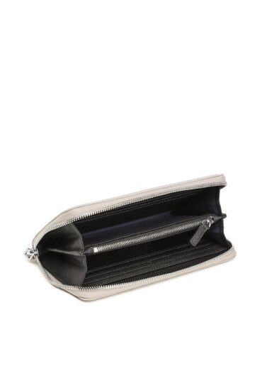 Emporio Armani Голям дамски портфейл Y3H168 Y478E 80049 Сив - Mera.bg