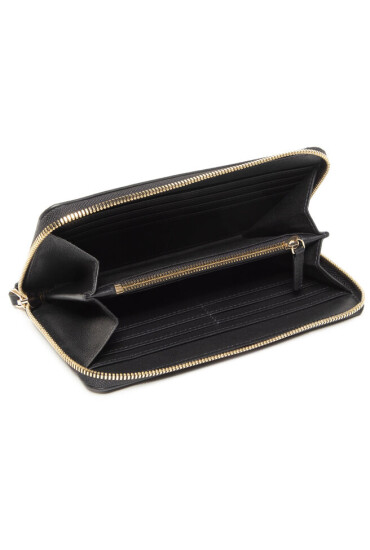 Emporio Armani Голям дамски портфейл Y3H168 YFW9B 80001 Черен - Mera.bg