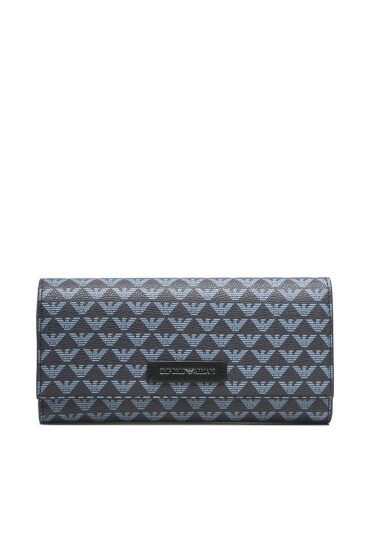 Emporio Armani Голям дамски портфейл Y3H170 Y413E 80033 Navy/Blue - Mera.bg